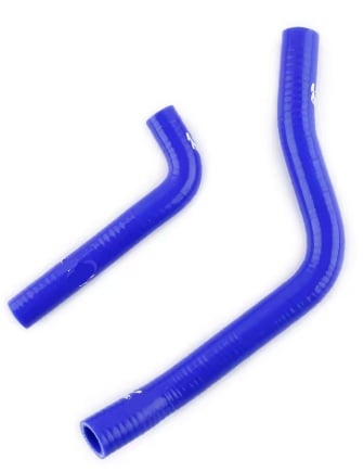 HOSE KIT 2pcs 91-03 DTR125 DR125R BLUE, SILICONE RADIATOR YAMAHA,