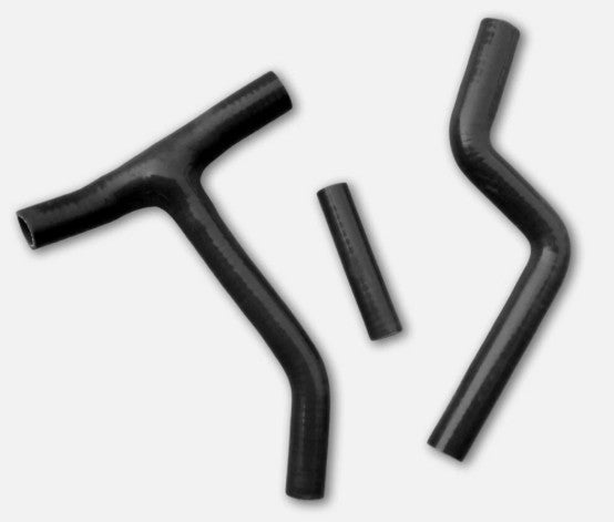 HOSE Y KIT 3pcs 10-13 YZF250 YZ250F BLACK, SILICONE RADIATOR YAMAHA,