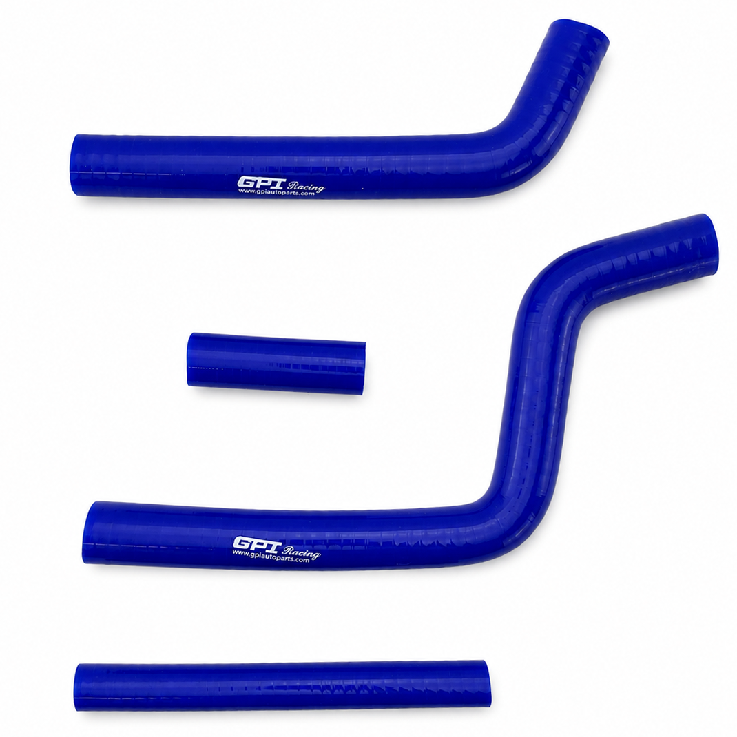 RADIATOR HOSE KIT BLUE 4pcs  96-01 YAMAHA YZ125 SILICONE 5MV-12481-00-00