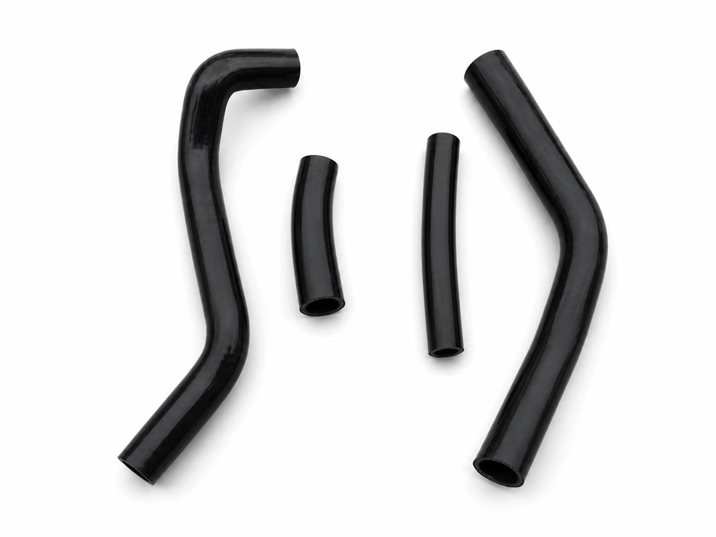 RADIATOR HOSE KIT 4pcs BLACK 14-17 YAMAHA YZF450 SILICONE 1SL-12579-00-00
