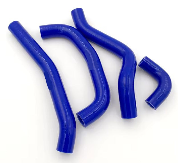 HOSE KIT 4pcs CRF250R 18-20 HONDA , SILICONE RADIATOR BLUE