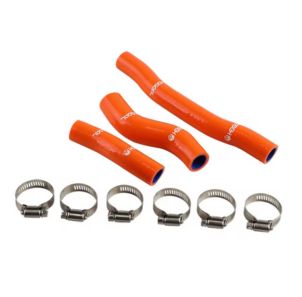 RADIATOR HOSE KIT 3pcs ORANGE19-23 KTM SX250 19-23 HUSQVARNA TC250 SILICONE 55535027000