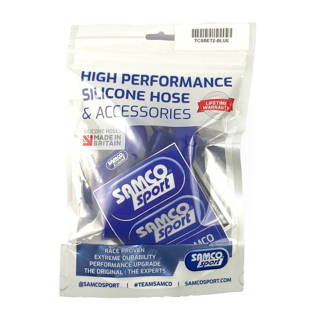 Beta EVO 125 (2T) 2009 - 2019 3 Piece Samco Sport Silicone Radiator Coolant Hose Kit BLUE
