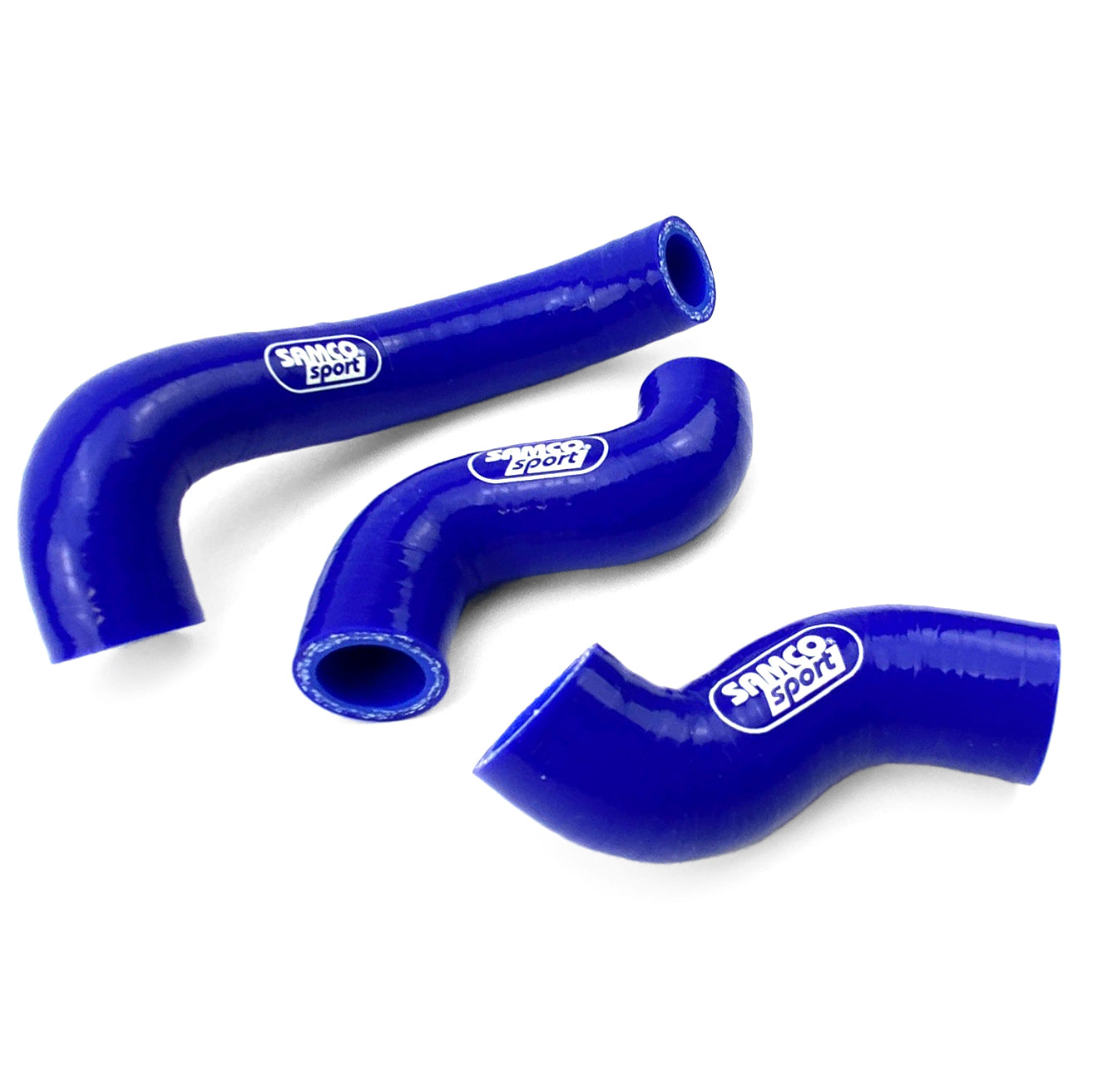 Beta EVO 125 (2T) 2009 - 2019 3 Piece Samco Sport Silicone Radiator Coolant Hose Kit BLUE