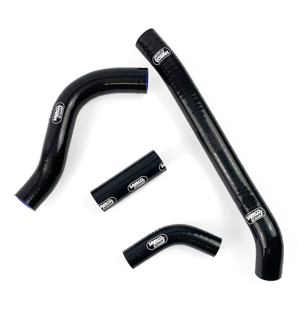 SAMCO HOSE KIT HONDA CRF 250 2022, 4 PIECE KIT, BLACK, HON-126-BK