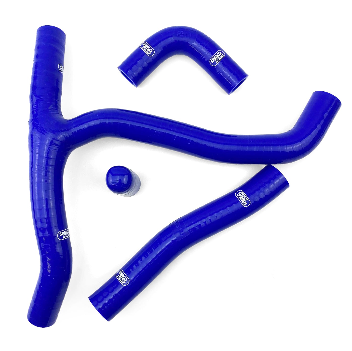 Honda CRF 450 R (Factory Re-Routing Hose Kit) 2017 - 2020 4 Piece SamcoSport Coolant Hose Kit
