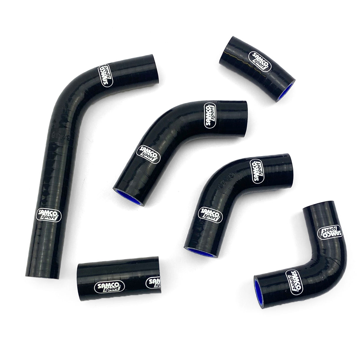 SAMCO HOSE KIT KAWASAKI KXF 450 2024, BLACK, OEM 6 PIECE, KAW-103-BK