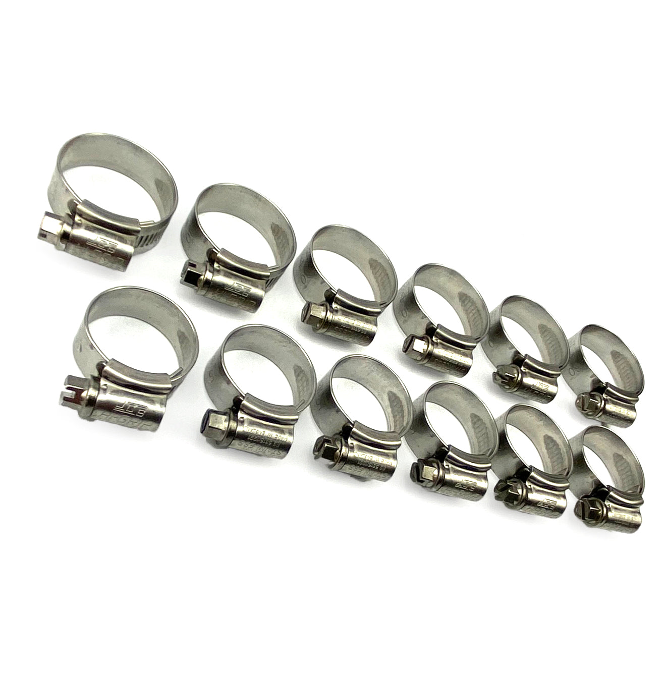 SAMCO CLAMP KIT KAWASAKI KXF 450 2024, STAINLESS STEEL CLAMP KIT, CK KAW-103