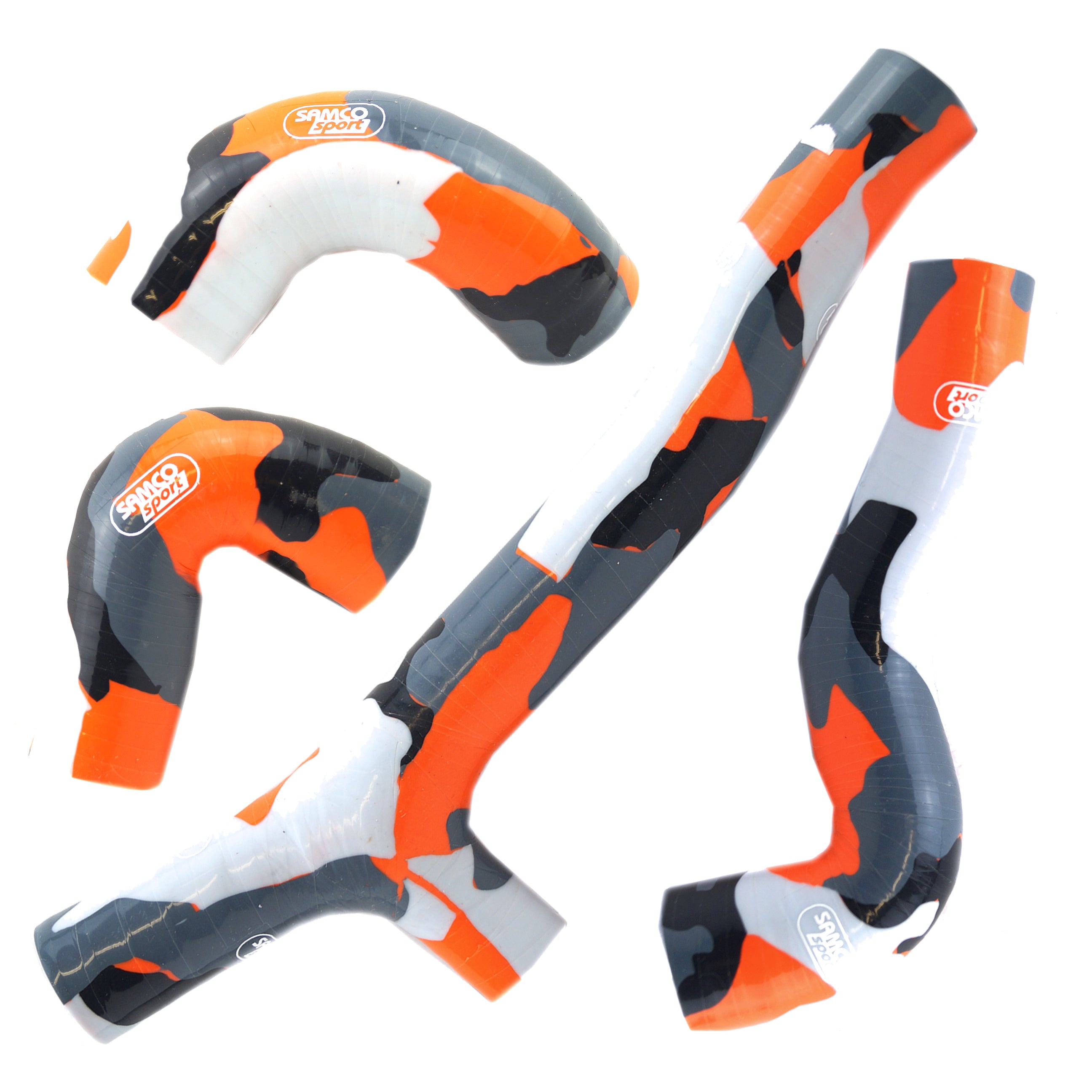 KTM 150 EXC TPI 2020 - 2023 4 Piece OEM Replacement Samco Sport Silicone Radiator Coolant Hose Kit