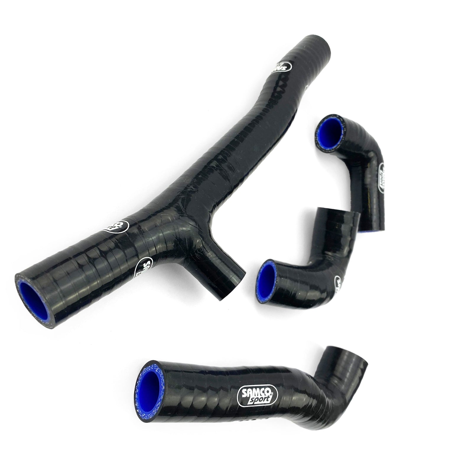 SAMCO HOSE KIT KTM OEM DESIGN 150 EXC, 4 PIECE KIT, BLACK, KTM-120-BK