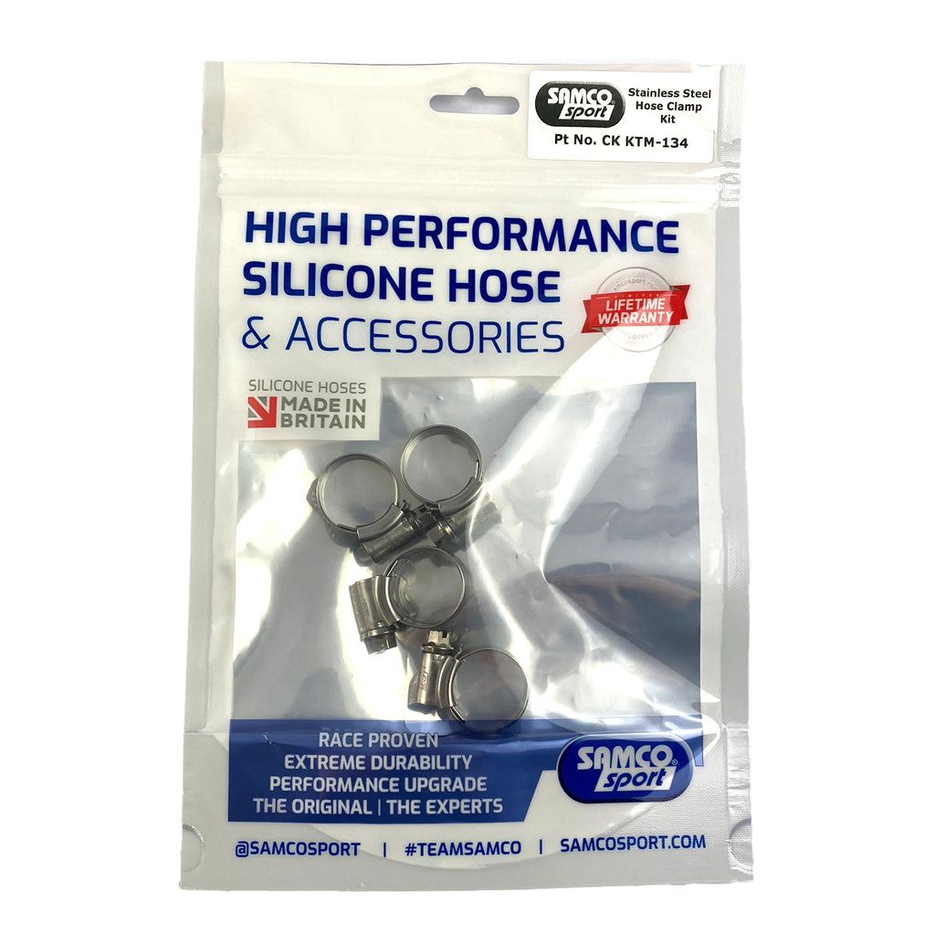 SAMCO CLAMP KIT KIT GASGAS/HUSKY/KTM 50 2024, STAINLESS STEEL CLAMP KIT, CKKTM-134