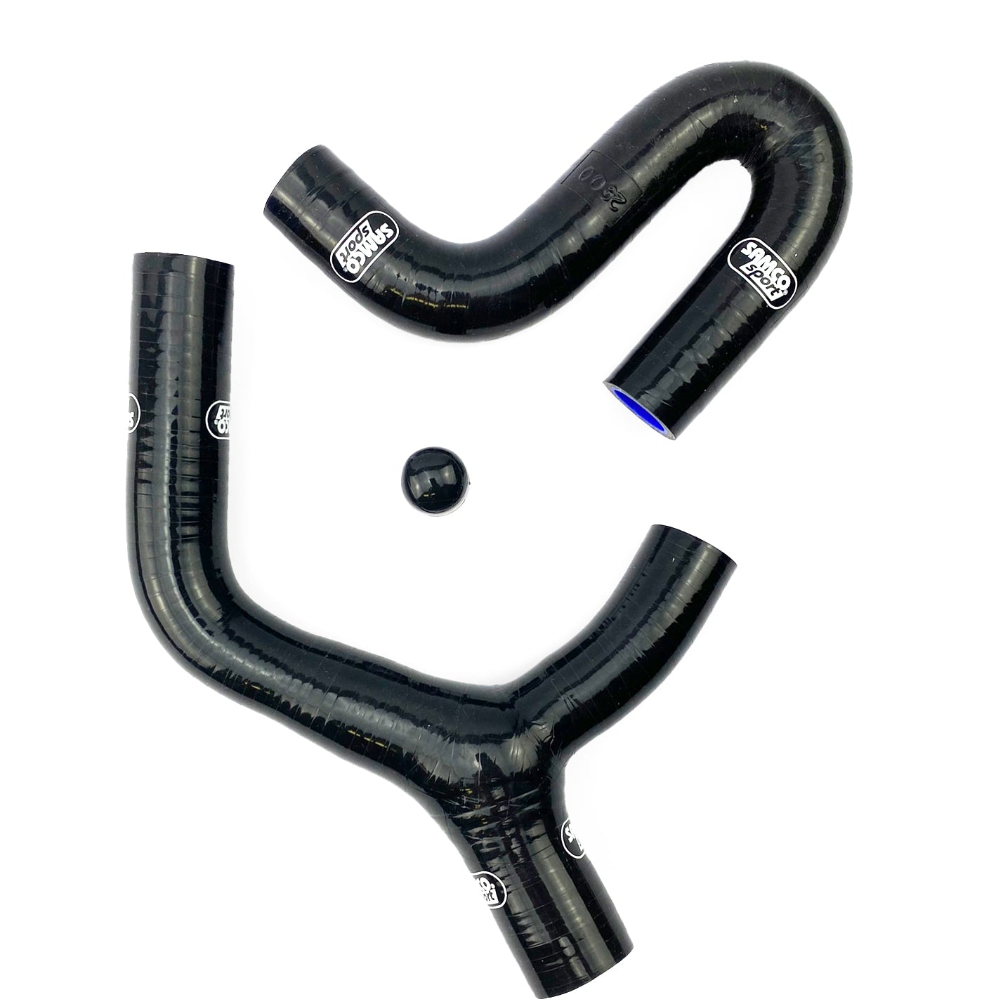 SAMCO HOSE KIT KTM THERMOSTAT BYPASS, 3 PIECE KIT, BLACK, KTM-80 BK