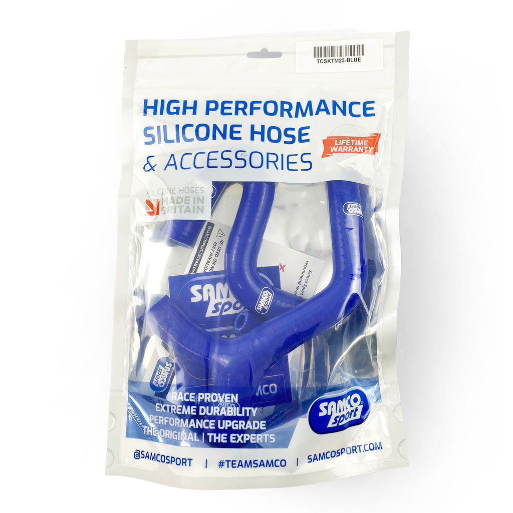 Husqvarna FE 250 2017 - 2019 4 Piece OEM Replacement Samco Sport Silicone Radiator Coolant Hose Kit