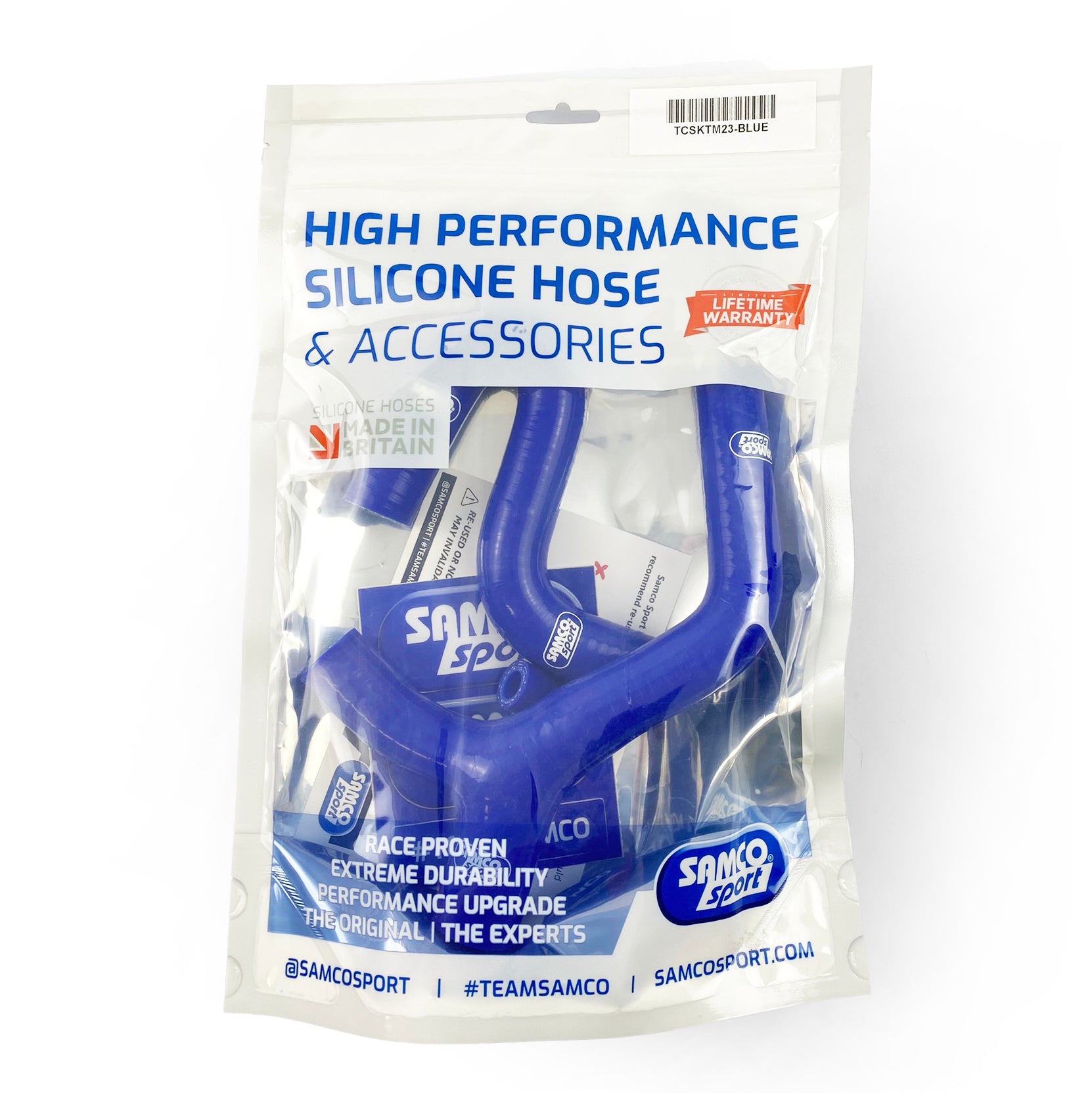 Husqvarna FE 250 2017 - 2019 4 Piece OEM Replacement Samco Sport Silicone Radiator Coolant Hose Kit