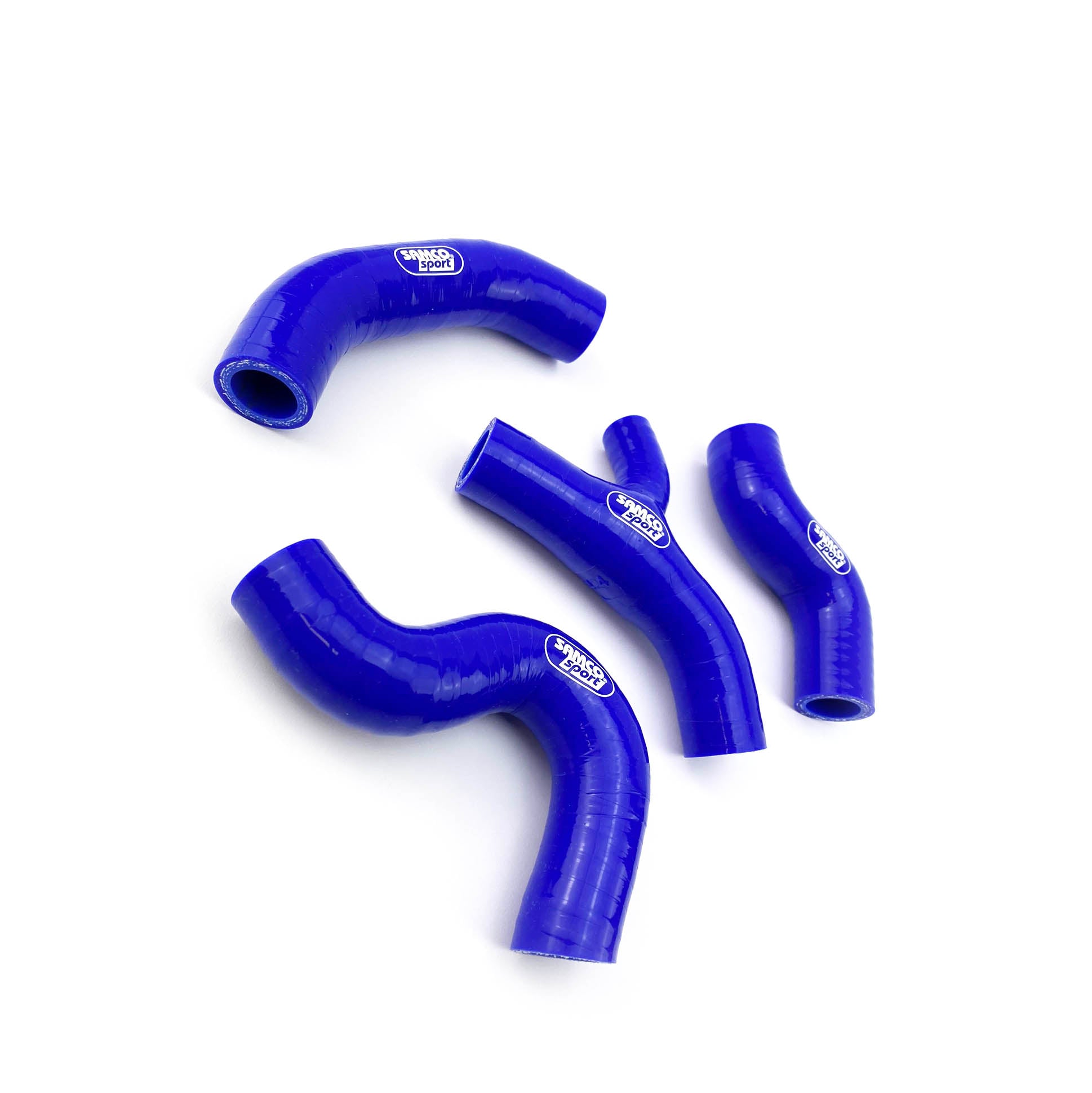Husqvarna FE 450 2017 - 2019 4 Piece OEM Replacement Samco Sport Silicone Radiator Coolant Hose Kit