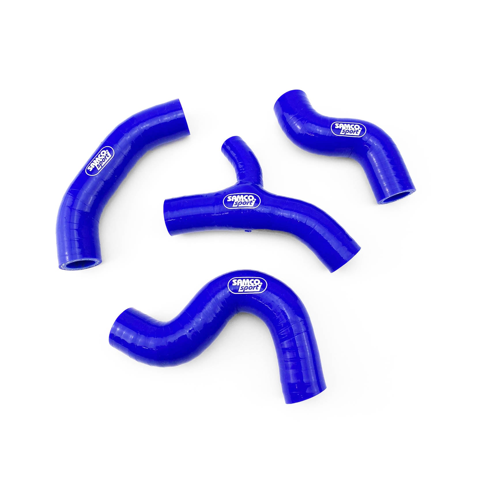 Husqvarna FE 450 2017 - 2019 4 Piece OEM Replacement Samco Sport Silicone Radiator Coolant Hose Kit