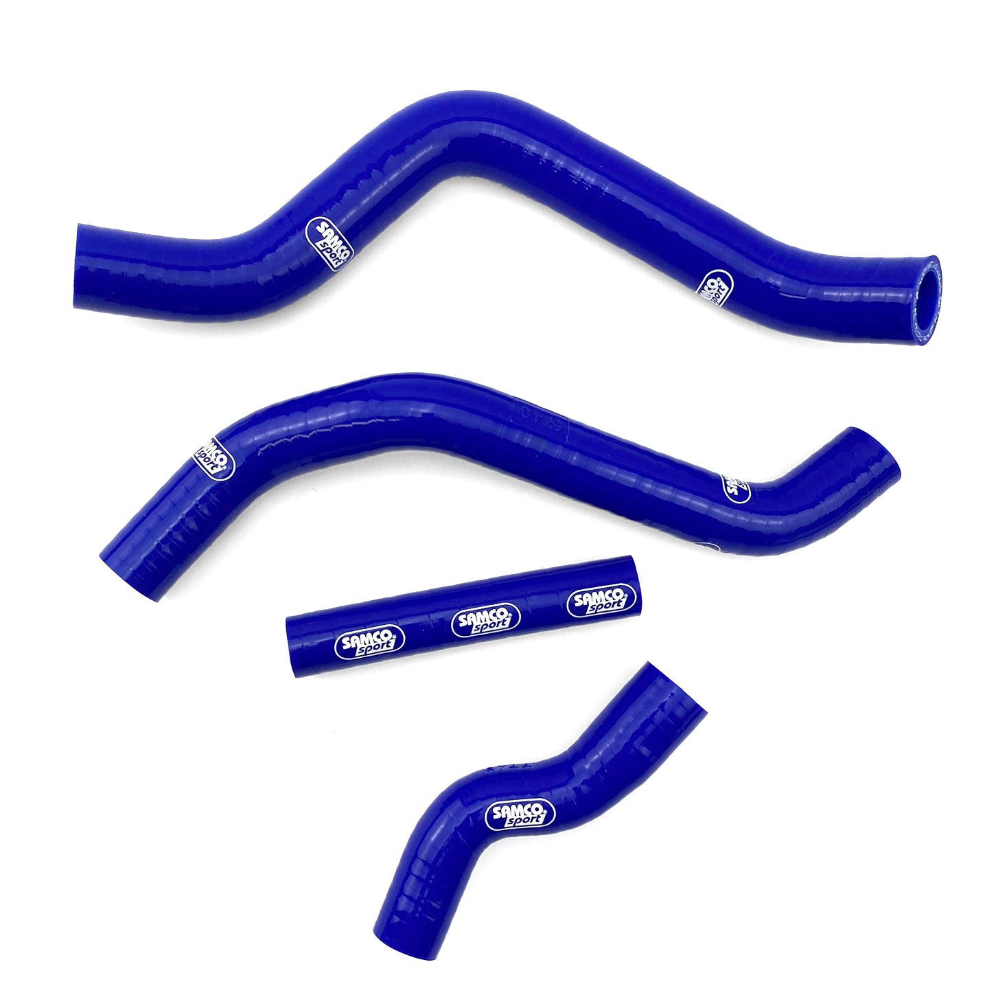 SAMCO HOSE KIT YAMAHA YZF 250 2024, 4 PIECE KIT, BLUE, YAM-100-BU
