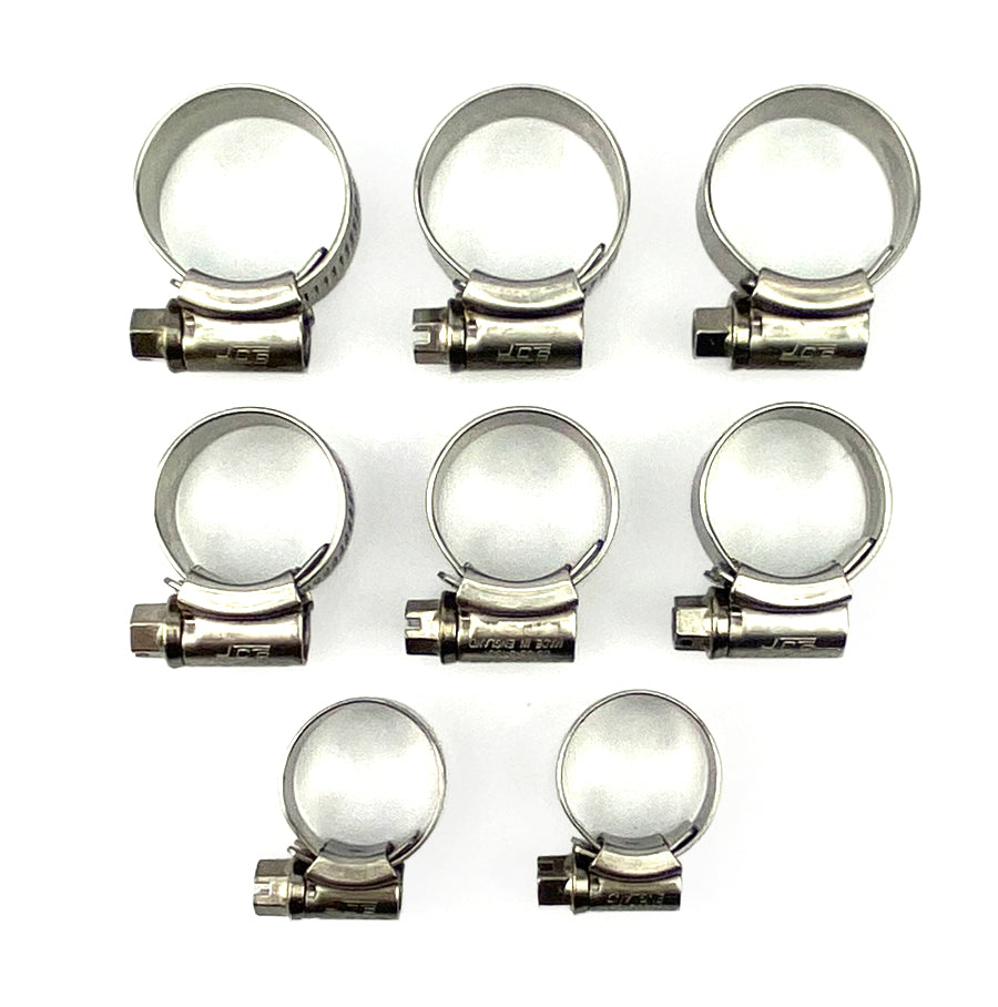 SAMCO CLAMP KIT KIT YAMAHA YZF 250 2024, STAINLESS STEEL CLAMP KIT, CK YAM-100