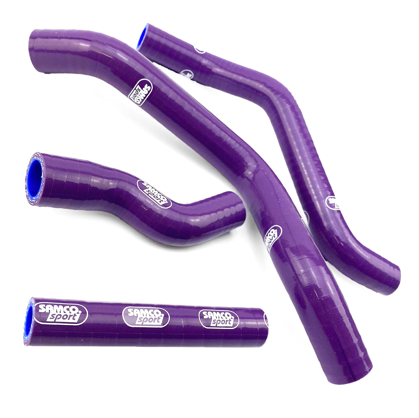 SAMCO HOSE KIT YAMAHA YZF 250 2024, 4 PIECE KIT, PURPLE, YAM-100-PU