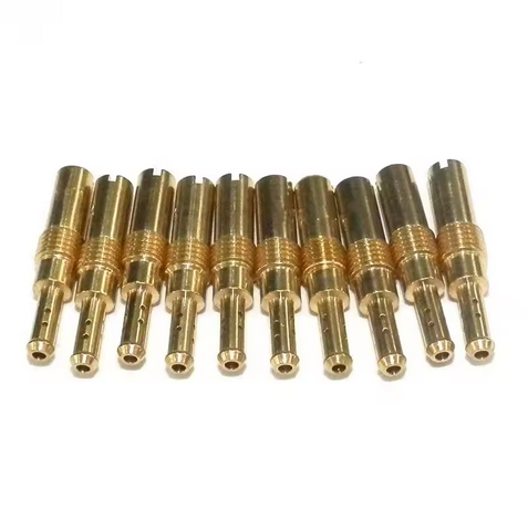 10PCS Kit 32-55 Pilot Jet N424-21 Keihin Slow Jet Carburettor Pwk Pe Cvk Fcr Pwm Pj Cbr CR Cvk Oko