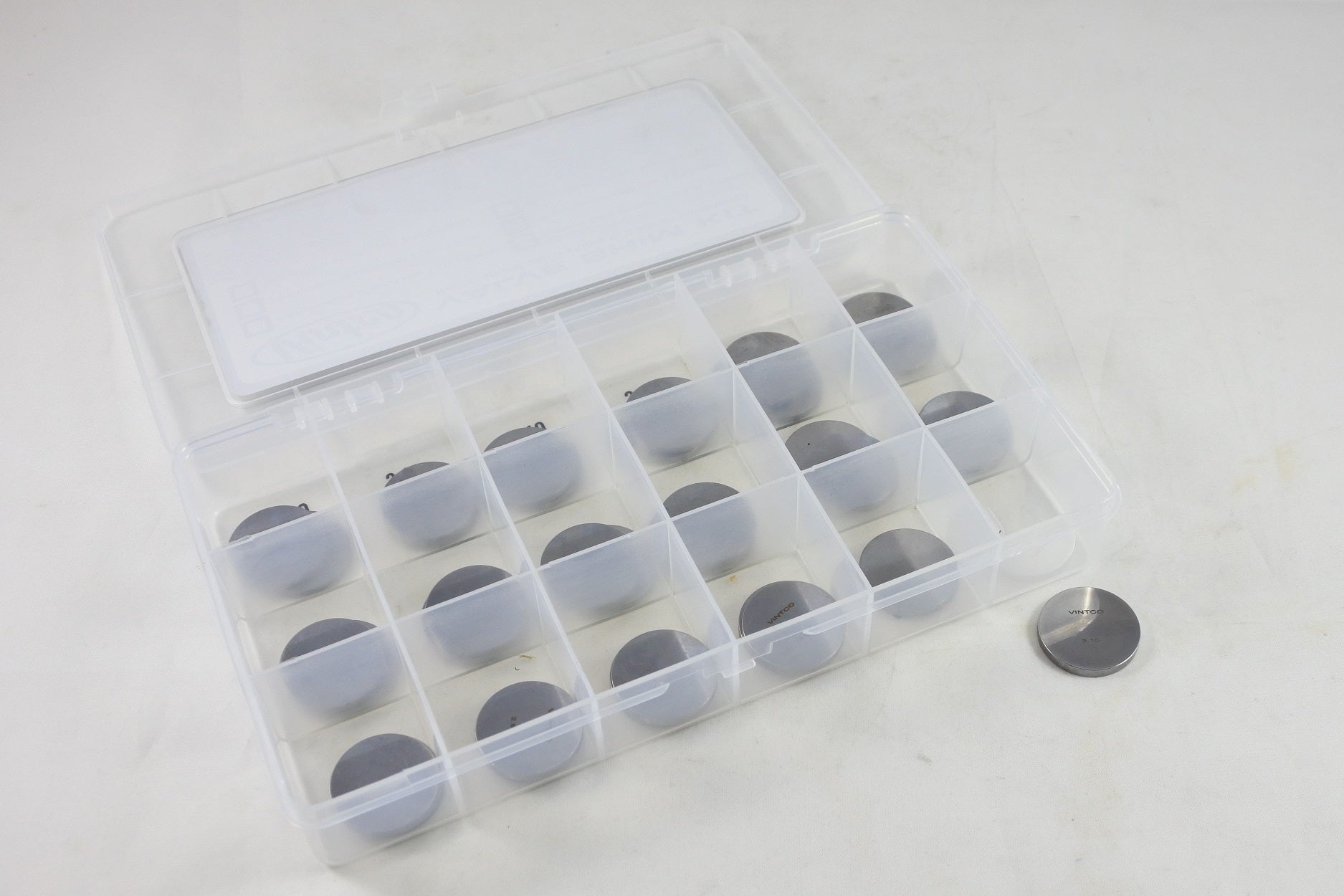 VALVE SHIM KIT 25mm 2PCS EACH SIZE 2.30-3.10mm 0.05mm INCREMENTS VINTCO 25SHIMKIT