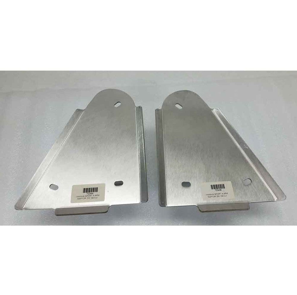 A-ARM SKID PLATES ALUMINUM 08-15 YAMAHA RAPTOR 250, 723A RICOCHET