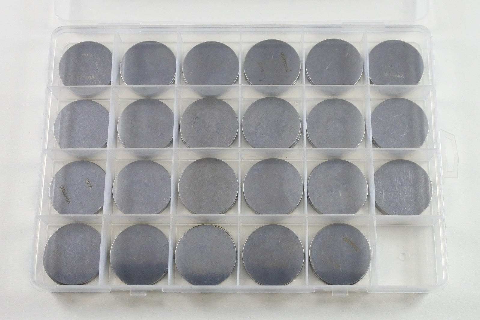 VALVE SHIM KIT 29mm 2PCS EACH SIZE 2.00mm-3.10mm 0.05mm INCREMENTS VINTCO 29SHIMKIT