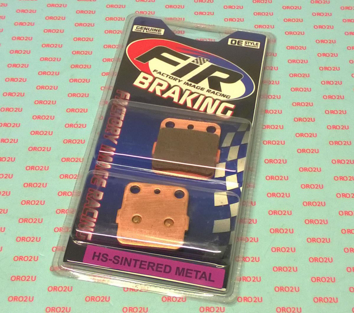 BRAKE PADS SINTERED METAL HS, MX-N HIGH FRICTION, BP003T05B THICK 6.5mm