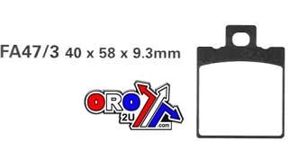 BRAKE PADS FA047/3 EBC 9.3mm