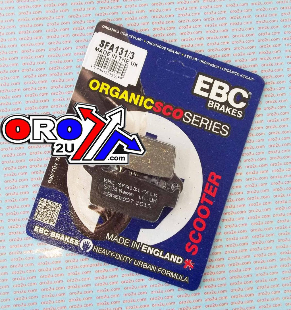 BRAKE PADS SFA131/3 EBC, EBC SFA131/3, 06435 GT4 405, 06431 GW2 405