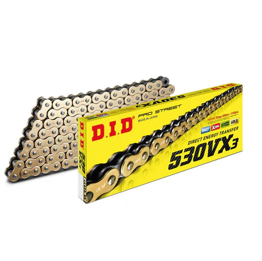 DID 530VX3 X-RING GB CHAIN 108L ZJ DID530VXGB108
