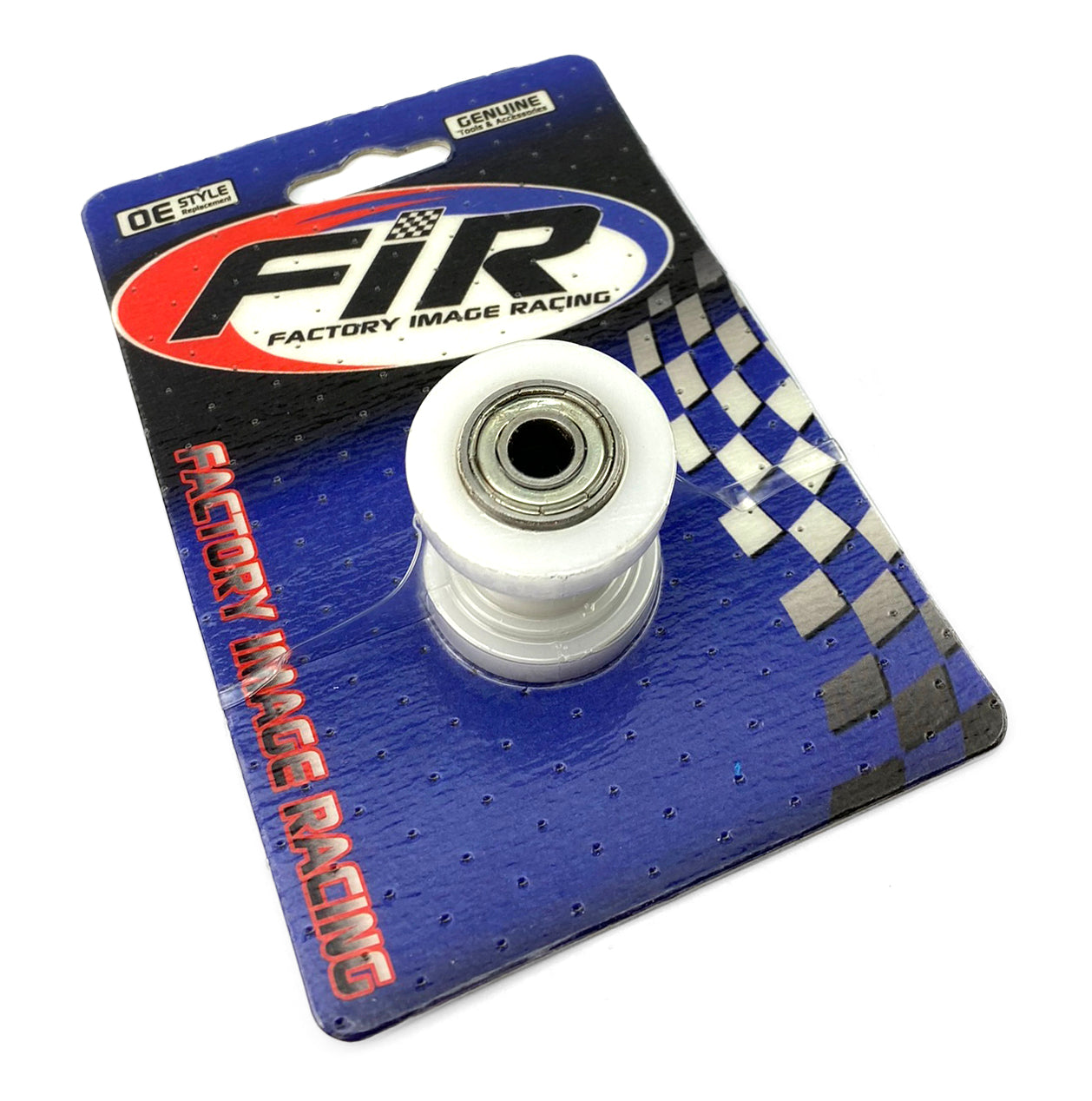 CHAIN ROLLER WHITE IDxODxW 8x38/24x20 LONG LASTING 38mm OD