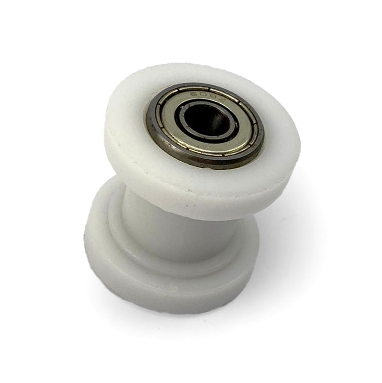 CHAIN ROLLER WHITE IDxODxW 8x38/24x20 LONG LASTING 38mm OD