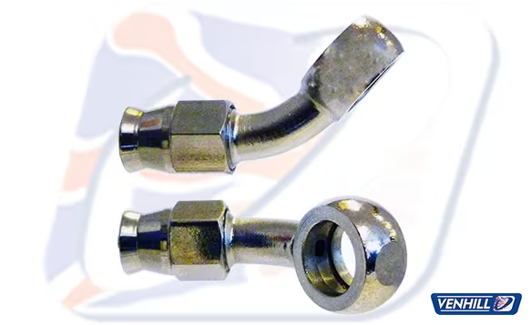 BANJO EXTENDED NECK 45' UP, SUIT 600-03 HOSE FITTING BUILDALINE