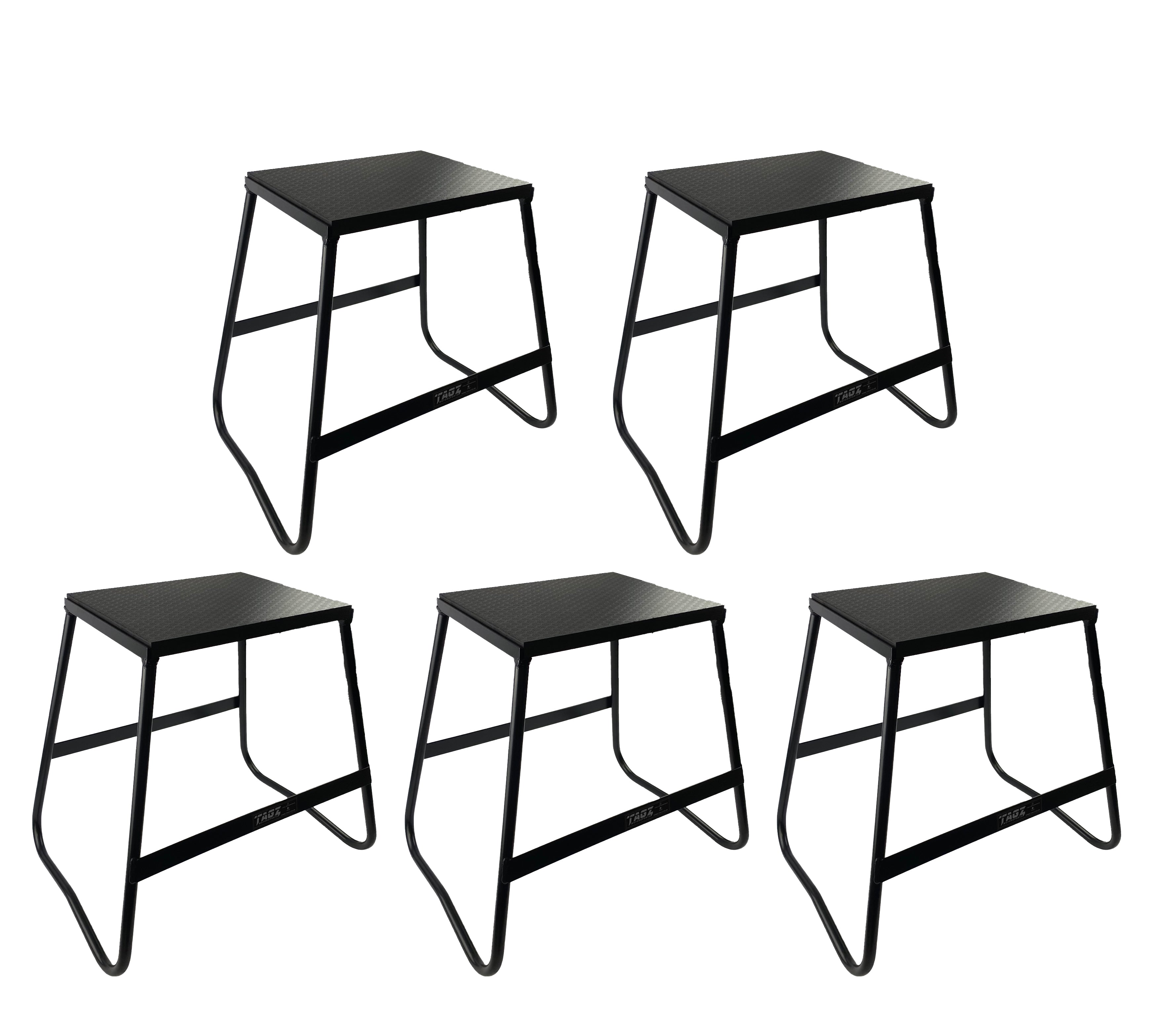 TRADE PACK 5 BIKE STANDS BLACK, 440mm TALL, LIGHT WEIGHT, MX, TRADE £16.50 EACH