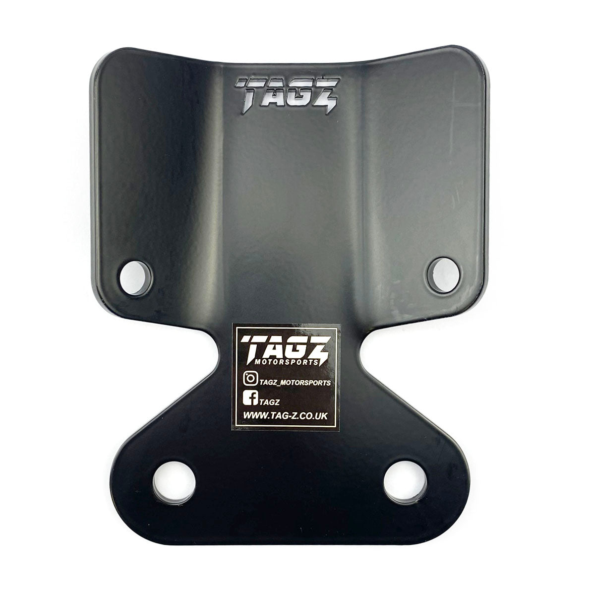 5MM HEAVY DUTY PLATE BLACK, TOW BAR BUMPER PROTECTOR PLATE