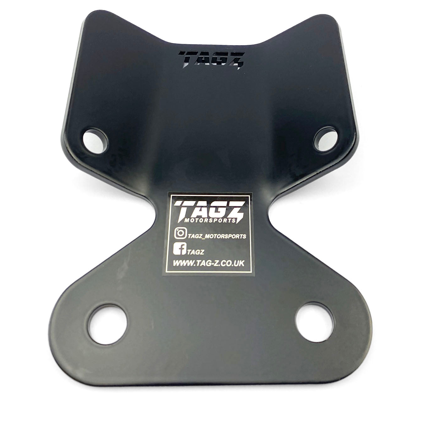 5MM HEAVY DUTY PLATE BLACK, TOW BAR BUMPER PROTECTOR PLATE