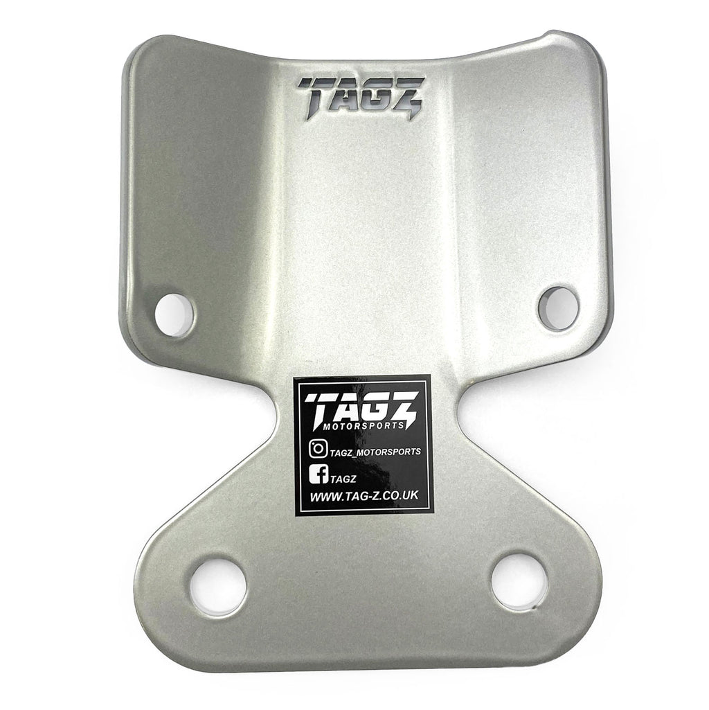 5MM HEAVY DUTY PLATE SILVER, TOW BAR BUMPER PROTECTOR PLATE