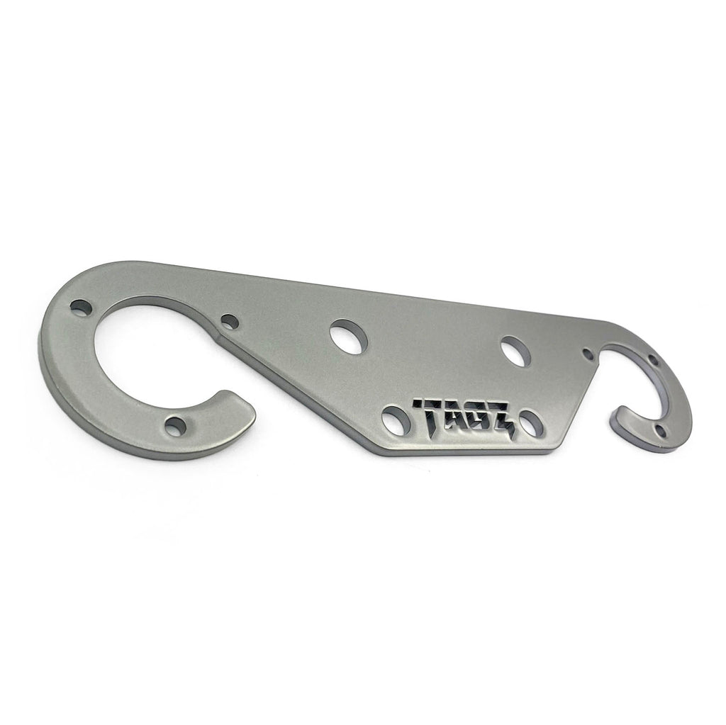 HEAVY DUTY TOW BAR BUMPER TWIN SOCKET PLATE SLIVER