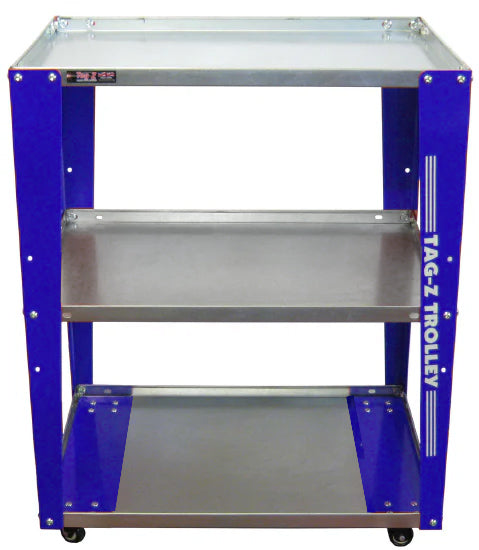 HEAVY DUTY WORKSHOP TROLLEY, BLUE