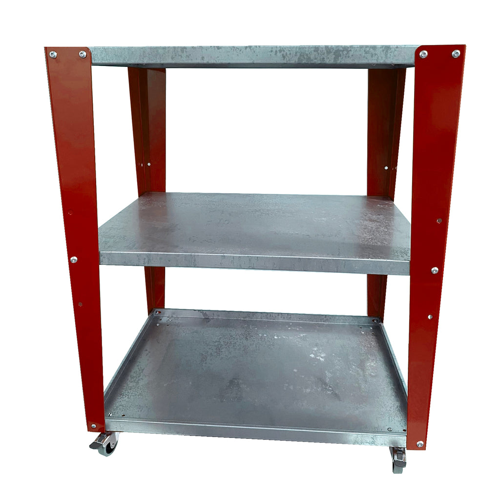 HEAVY DUTY WORKSHOP TROLLEY, RED