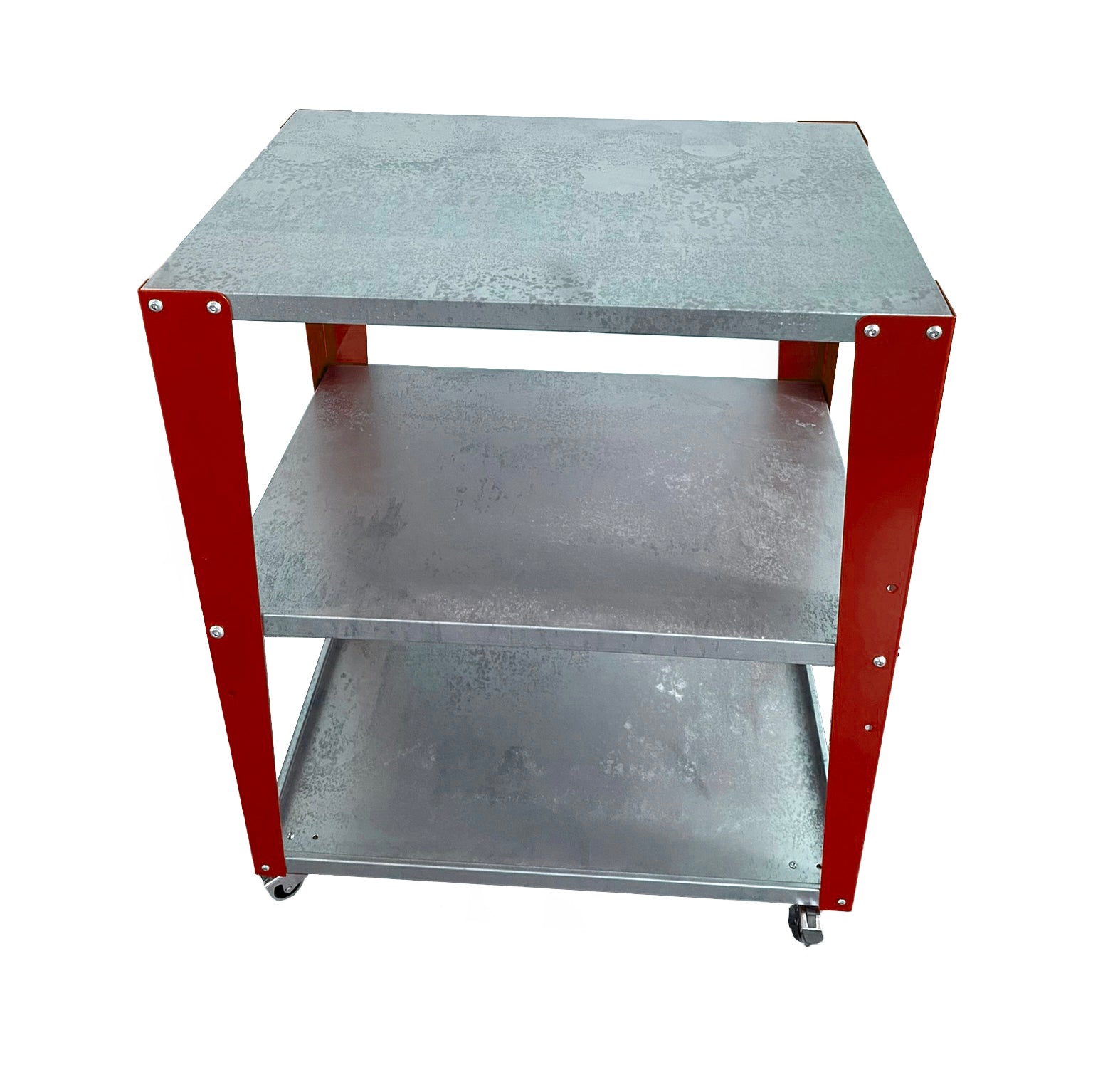 HEAVY DUTY WORKSHOP TROLLEY, RED