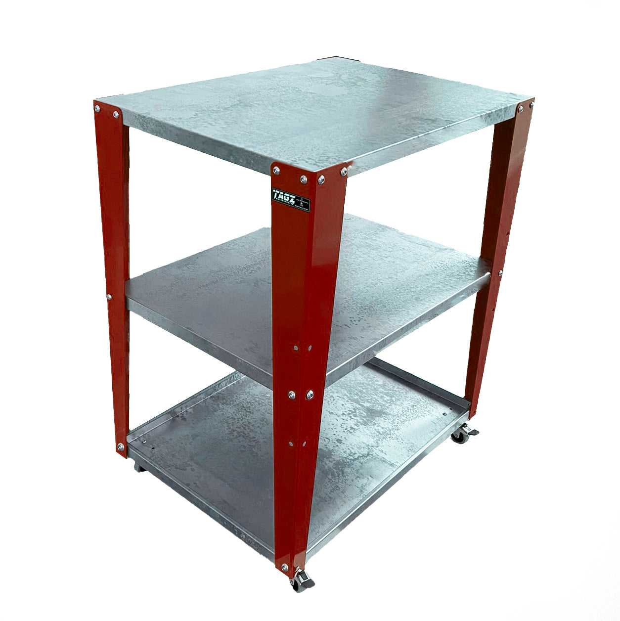 HEAVY DUTY WORKSHOP TROLLEY, RED