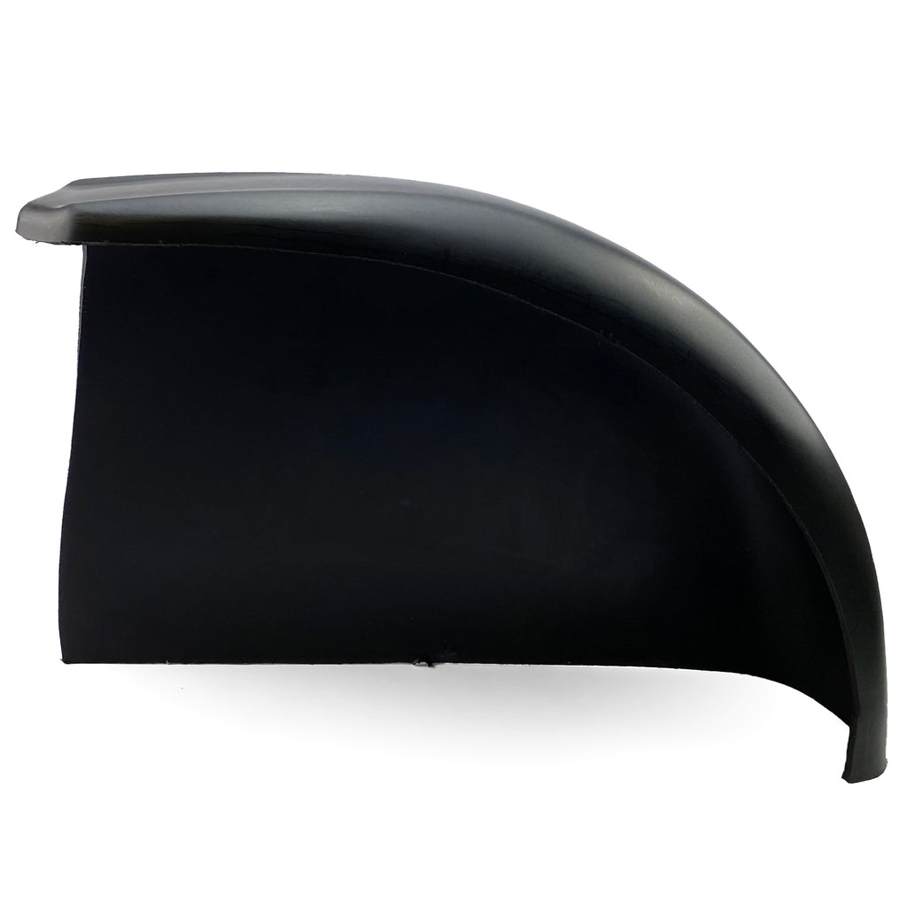 LEFT HAND SIDECAR FENDER MUDGUARD, BLACK / UNIVERSAL FITMENT FOR LH SIDECARS