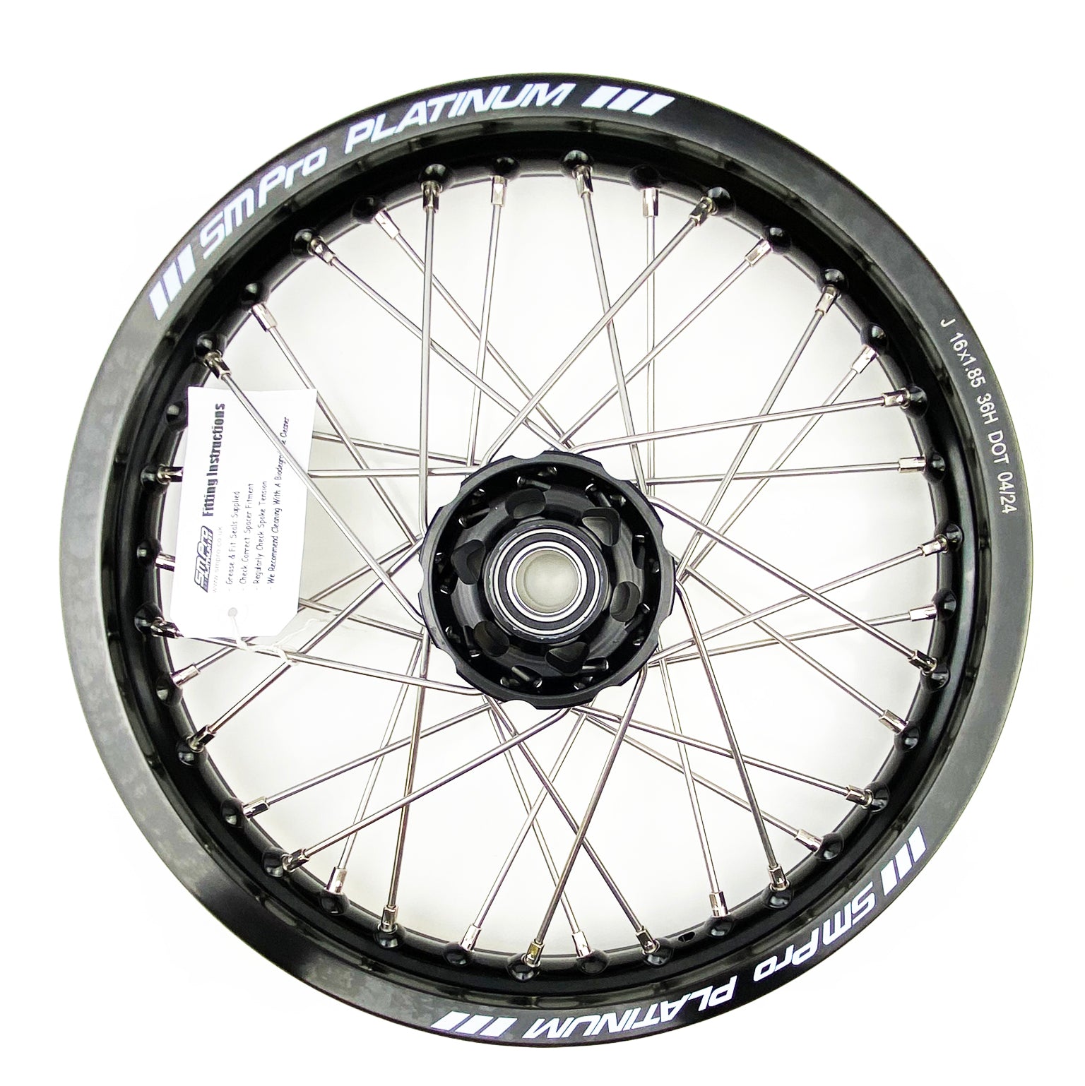 16'' TAGZ SM PRO SIDECAR WHEEL 16 x 1.85 36