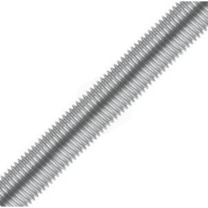 M16x1MTR THREAD BAR BZP EACH, M16x1.50mm FINE PITCH THREAD