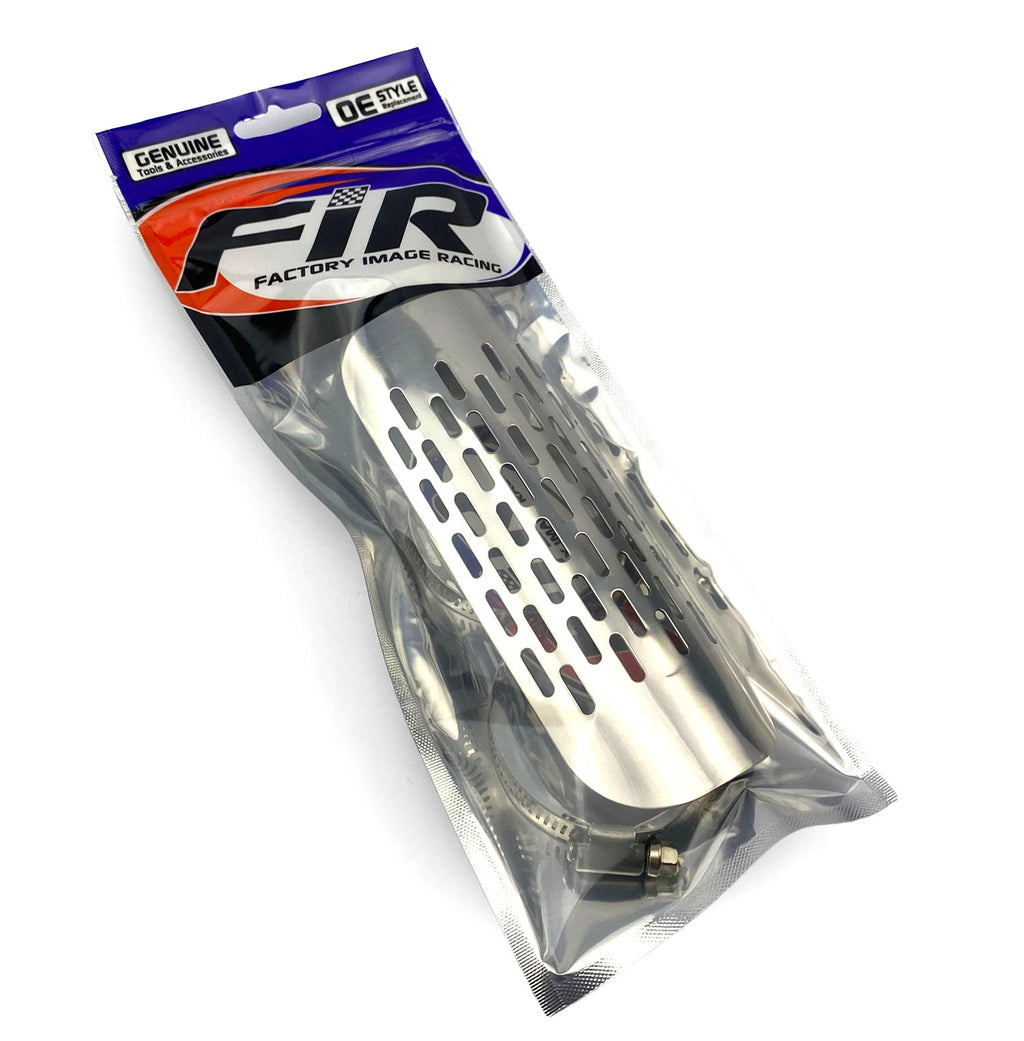 EXHAUST PIPE PROTECTOR CHROME