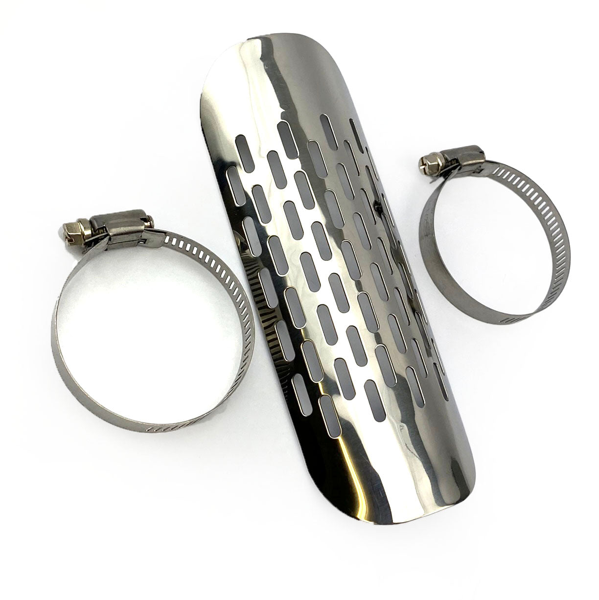 EXHAUST PIPE PROTECTOR CHROME