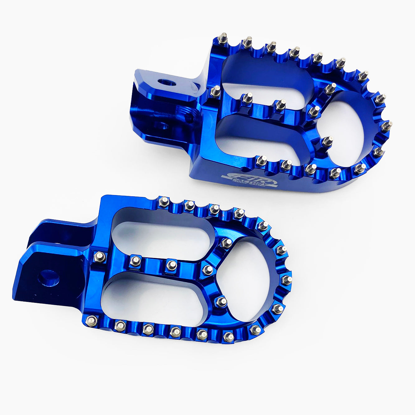 FOOT PEG ALLOY PW PEEWEE ALUMINIUM CNC, BLUE
