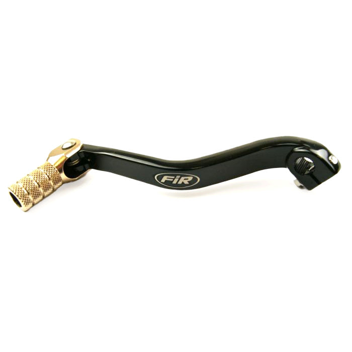 GEAR LEVER SHIFT KX 60 80 85, ALUMINIUM FORGED 13242-1210, FIR BRAND, BLACK & TITANIUM
